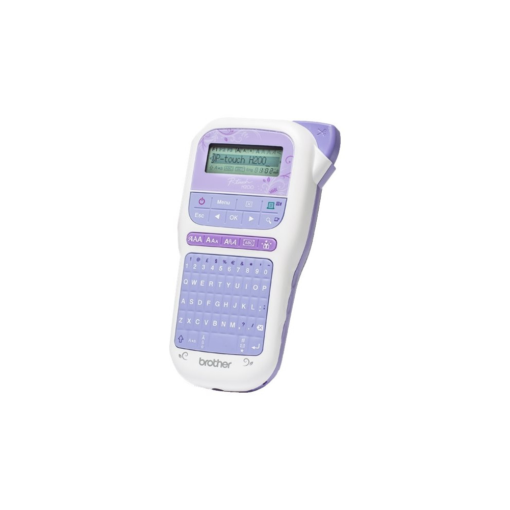 Produktbild för Brother P-Touch PT-H200 - etikettskrivare - svartvit - termisk överföring