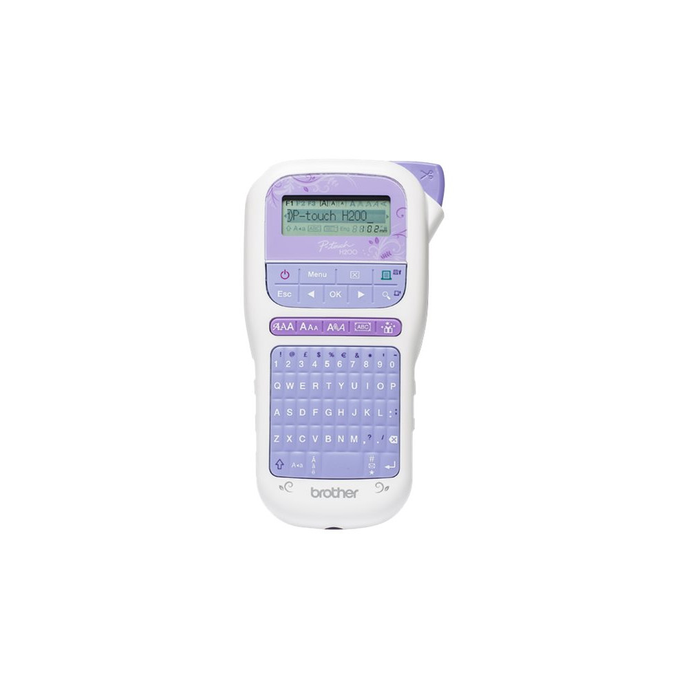 Produktbild för Brother P-Touch PT-H200 - etikettskrivare - svartvit - termisk överföring