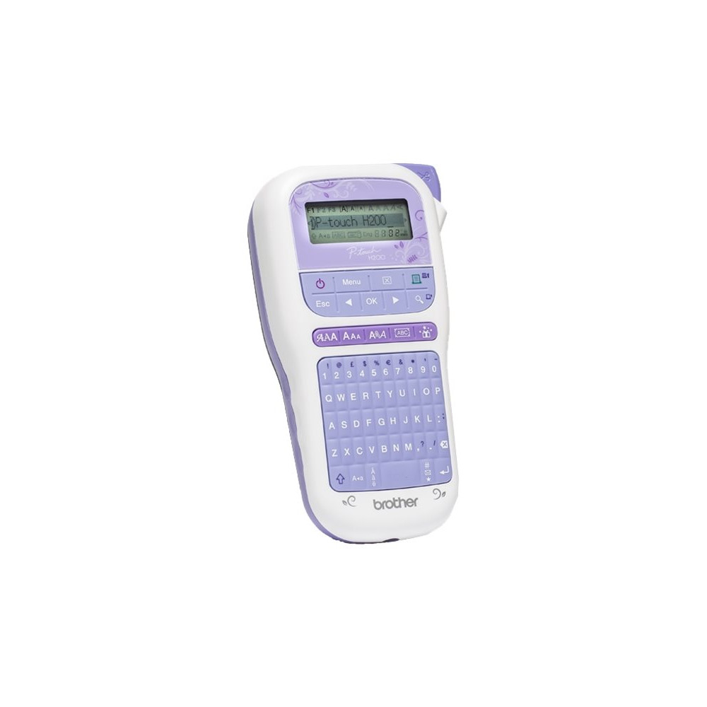 Produktbild för Brother P-Touch PT-H200 - etikettskrivare - svartvit - termisk överföring