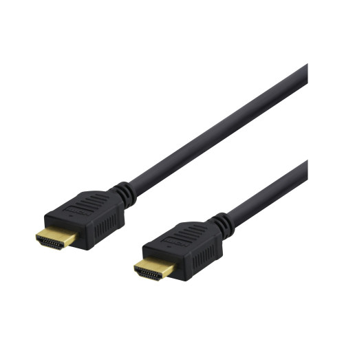 Deltaco DELTACO HDMI-1015D - HDMI-kabel med Ethernet - 1.5 m