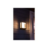 Produktbild för Philips Hue Impress - vägglampa - LED-glödlampa - 8 W - 16 miljoner färger - svart