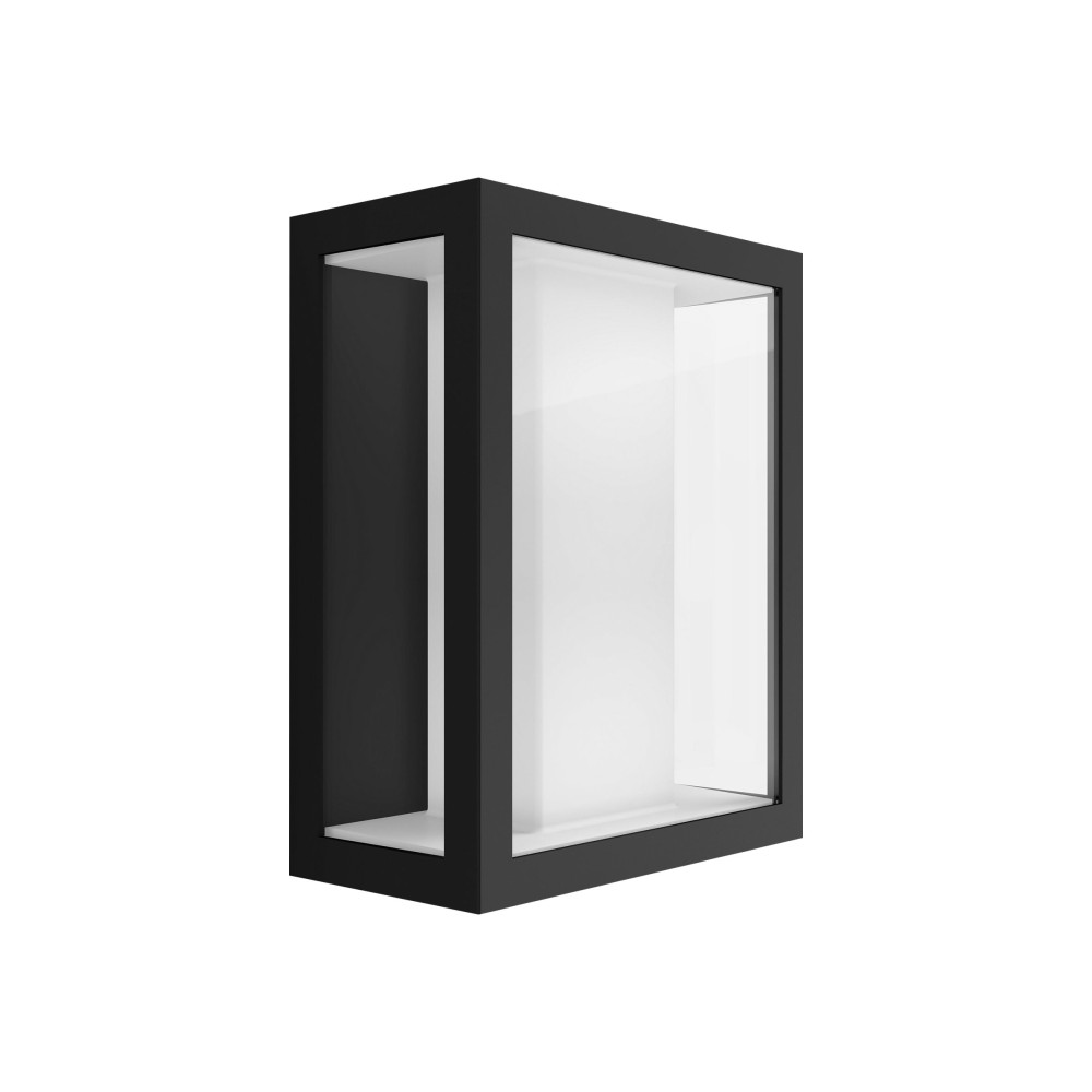 Produktbild för Philips Hue Impress - vägglampa - LED-glödlampa - 8 W - 16 miljoner färger - svart