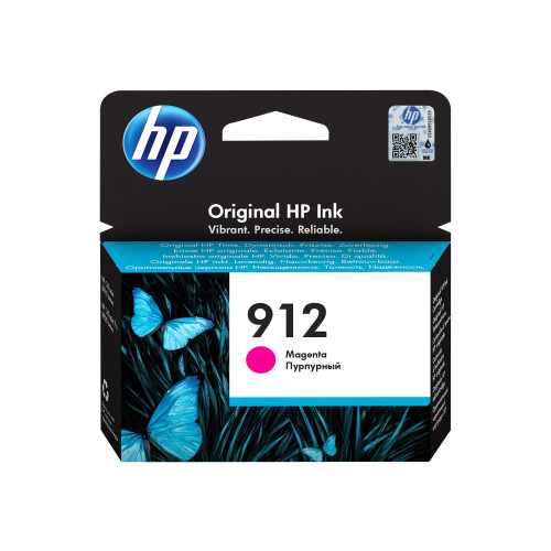 Hewlett Packard Enterprise HP 912 - magenta - original - bläckpatron