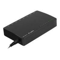 Produktbild för Lanberg DSP2-1008-12V - switch - 8 portar - ohanterad
