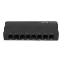 Produktbild för Lanberg DSP2-1008-12V - switch - 8 portar - ohanterad