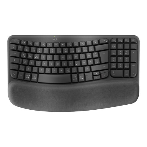 Logitech Logitech Ergo Series - tangentbord - AZERTY - belgisk - grafit Inmatningsenhet
