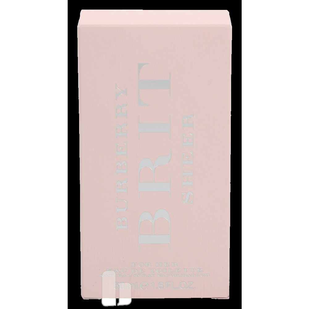 Produktbild för Burberry Brit Sheer For Her Edt Spray 50 ml Dam