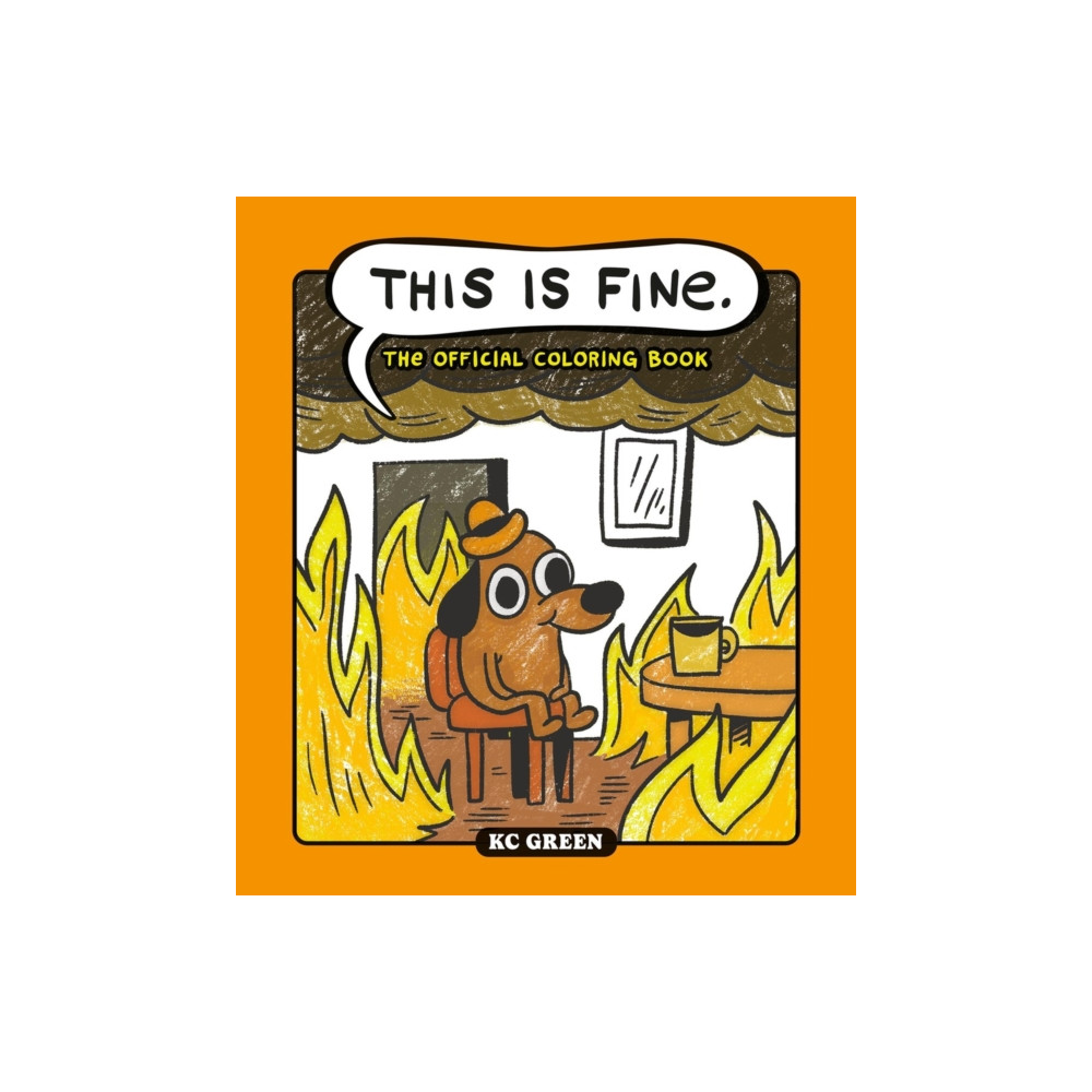 Produktbild för This is Fine: The Official Coloring Book (häftad, eng)