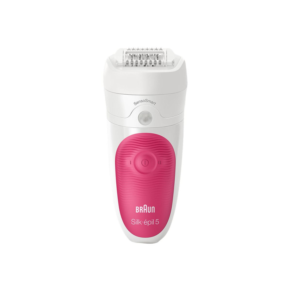 Produktbild för Braun Silk-épil 5 SensoSmart 5/500 - epilator - hallonfärgad/vit