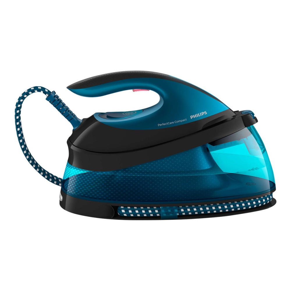 Produktbild för Philips PerfectCare Compact GC7846 - strykjärn med separat ånggenerator - sula SteamGlide Plus