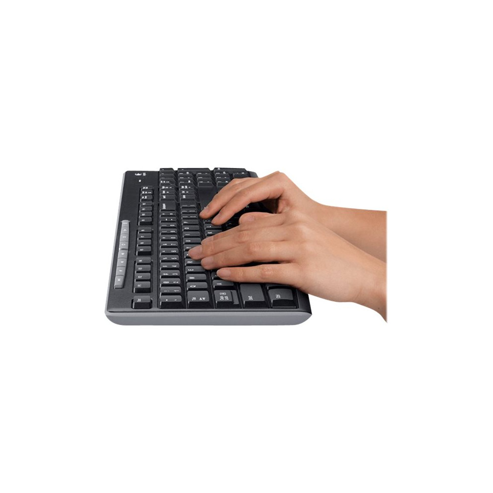 Produktbild för Logitech MK270 Wireless Combo - sats med tangentbord och mus - schweizisk Inmatningsenhet