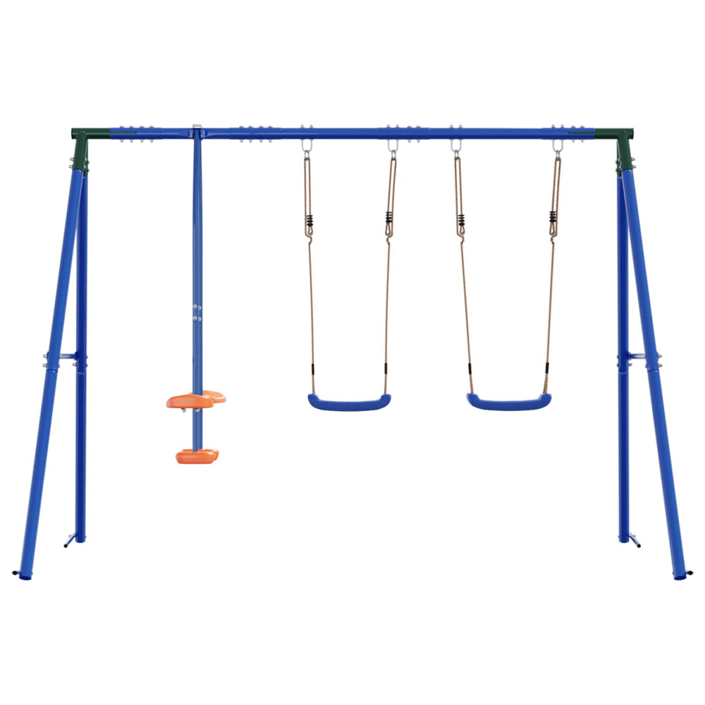 Produktbild för Utegunga set Flerfärgsdesign 263 x 185 x 185 cm Stål och PE