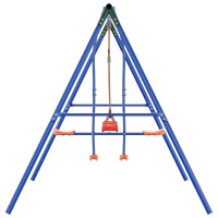 Produktbild för Utegunga set Flerfärgsdesign 263 x 185 x 185 cm Stål och PE