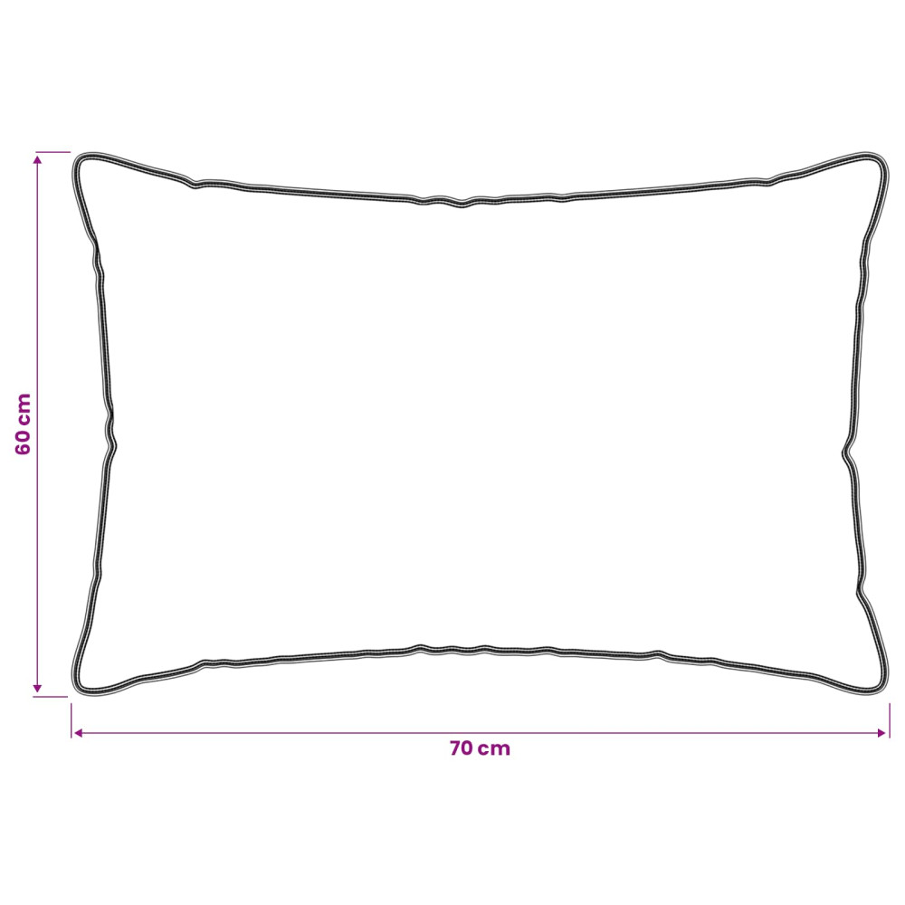 Produktbild för Täckeset med kudde Vit 260 x 220 cm Polyester, Bambufiber
