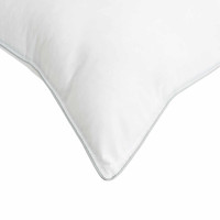 Produktbild för Täckeset med kudde Vit 260 x 240 cm Polyester, Bambufiber