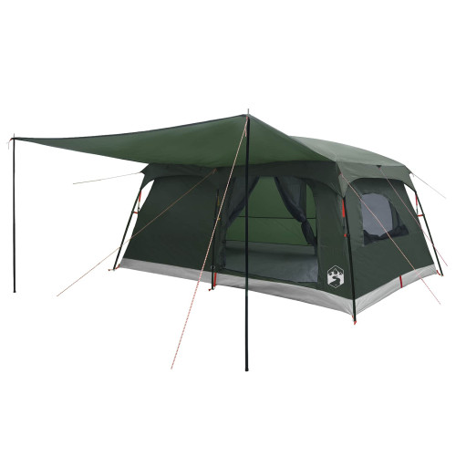 vidaXL Familjetält Armégrön 500 x 400 x 230 cm Polyester och Stål