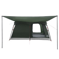 Produktbild för Familjetält Armégrön 500 x 400 x 230 cm Polyester och Stål