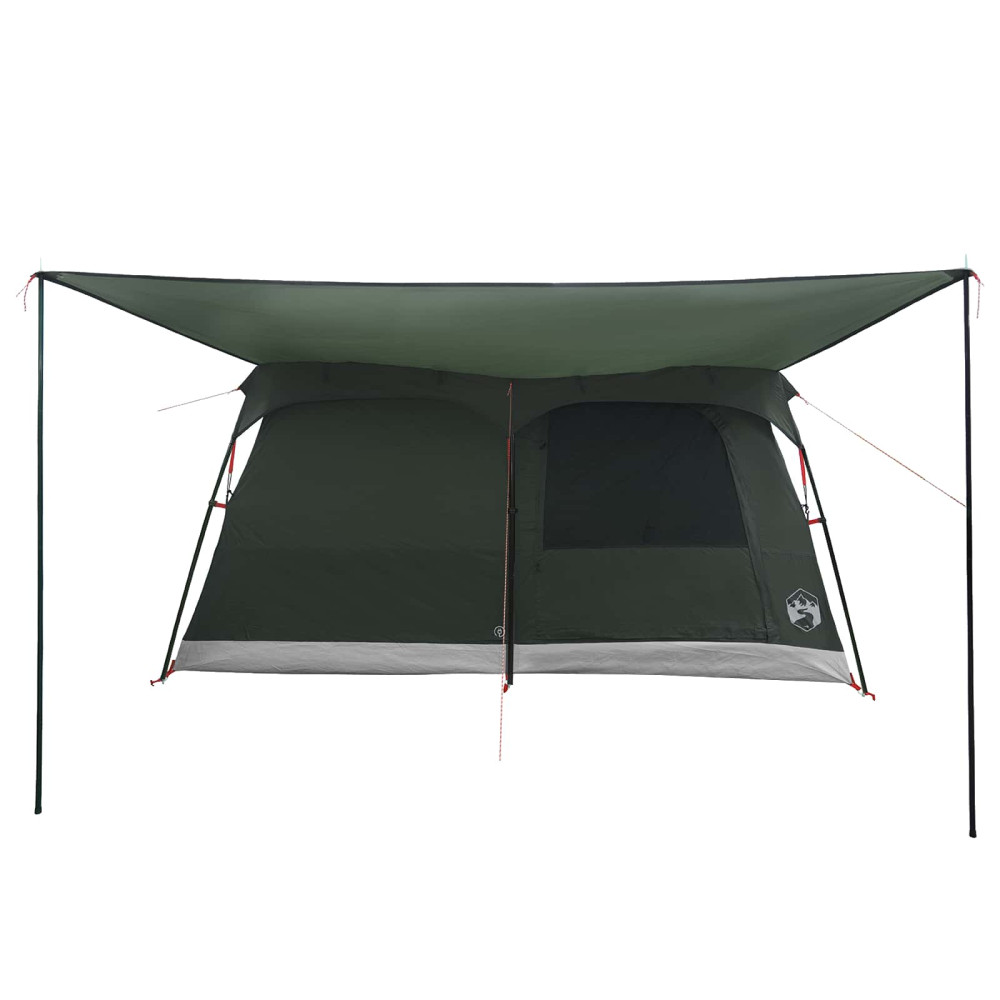 Produktbild för Familjetält Armégrön 500 x 400 x 230 cm Polyester och Stål