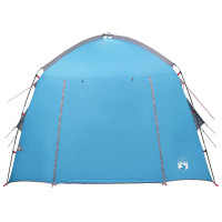 Produktbild för Stuga Tält med tak Blå 210 x 210 x 138 cm Polyester