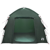 Produktbild för Stuga Tält med tak Armégrön 210 x 210 x 138 cm Polyester