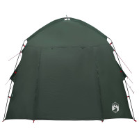 Produktbild för Stuga Tält med tak Armégrön 210 x 210 x 138 cm Polyester