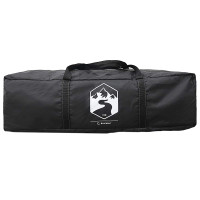 Produktbild för Stuga Tält med tak Vit Blackout 210 x 210 x 138 cm Polyester