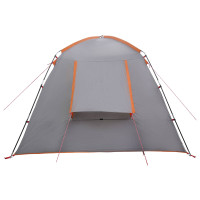 Produktbild för Stuga Tält med tak Grå och orange 300 x 210 x 156 cm Polyester