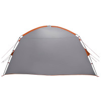 Produktbild för Stuga Tält med tak Grå och orange 300 x 210 x 156 cm Polyester