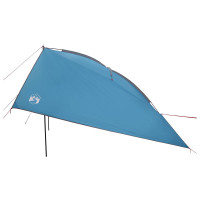 Produktbild för Bil tält med tak Blå 308 x 215 x 220 cm Polyester och Stål