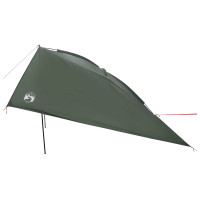 Produktbild för Bil tält med tak Armégrön 308 x 215 x 220 cm Polyester och Stål