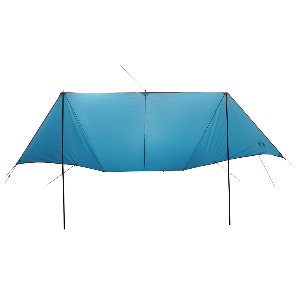 Produktbild för Fordonmarkis med tak Blå 518 x 580 x 215 cm Polyester och Stål