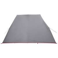 Produktbild för Fordonmarkis med tak Grå och orange 518 x 580 x 215 cm