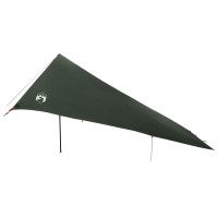 Produktbild för Fordonmarkis Armégrön 518 x 580 x 215 cm Polyester och Stål