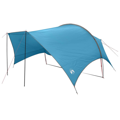 vidaXL Campingtarp vattentålig Blå 550 x 400 x 230 cm