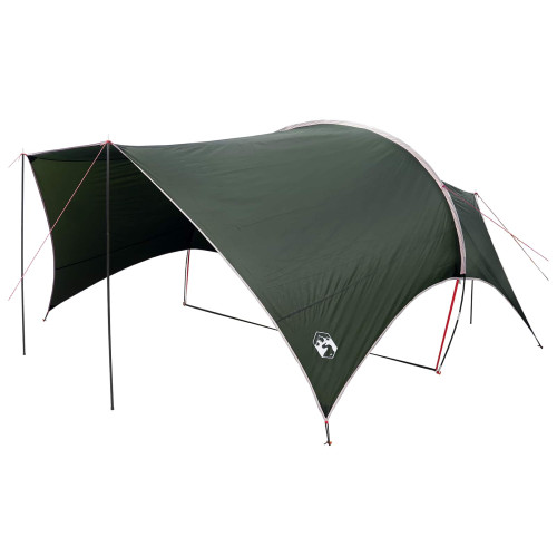 vidaXL Campingtarp vattentålig Armégrön 550 x 400 x 230 cm