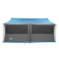 Produktbild för Familjetält med tak Blå 450 x 400 x 265 cm Polyester och Stål