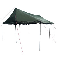 Produktbild för Familjetält Armégrön 450 x 400 x 265 cm Polyester och Stål