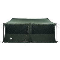 Produktbild för Familjetält Armégrön 450 x 400 x 265 cm Polyester och Stål