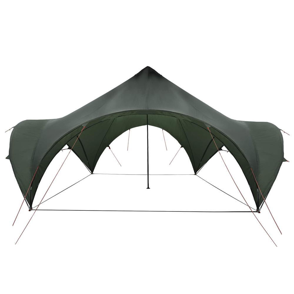Produktbild för Partytält Armégrön 500 x 500 x 350 cm Polyester och Stål