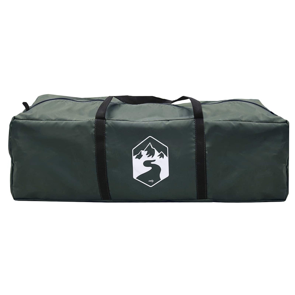 Produktbild för Partytält Armégrön 400 x 400 x 320 cm Polyester och Stål