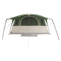 Produktbild för Tunneltält med tak Grön 427 x 305 x 205 cm Polyester och Stål