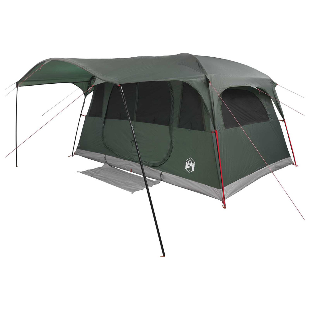 Produktbild för Tunneltält Armégrön 427 x 305 x 205 cm Polyester och Stål