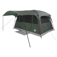 Produktbild för Tunneltält Armégrön 427 x 305 x 205 cm Polyester och Stål