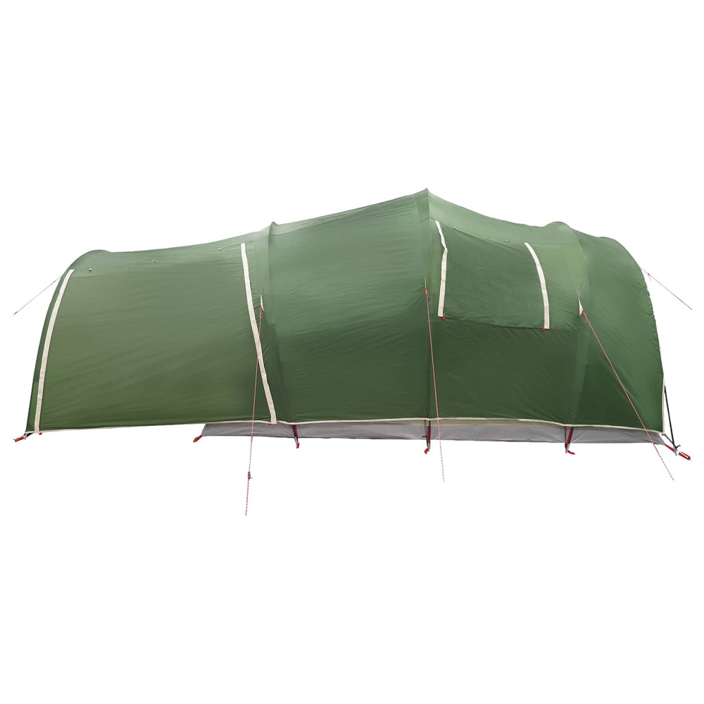 Produktbild för Tunneltält med tak Grön 370 x 275 x 210 cm Polyester och Stål
