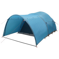 Produktbild för Tunneltält med tak Blå 370 x 275 x 210 cm Polyester och Stål
