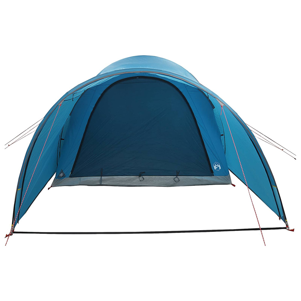 Produktbild för Tunneltält med tak Blå 370 x 275 x 210 cm Polyester och Stål