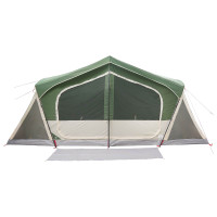 Produktbild för Stuga Tält med tak Grön 480 x 273 x 205 cm Polyester och Stål