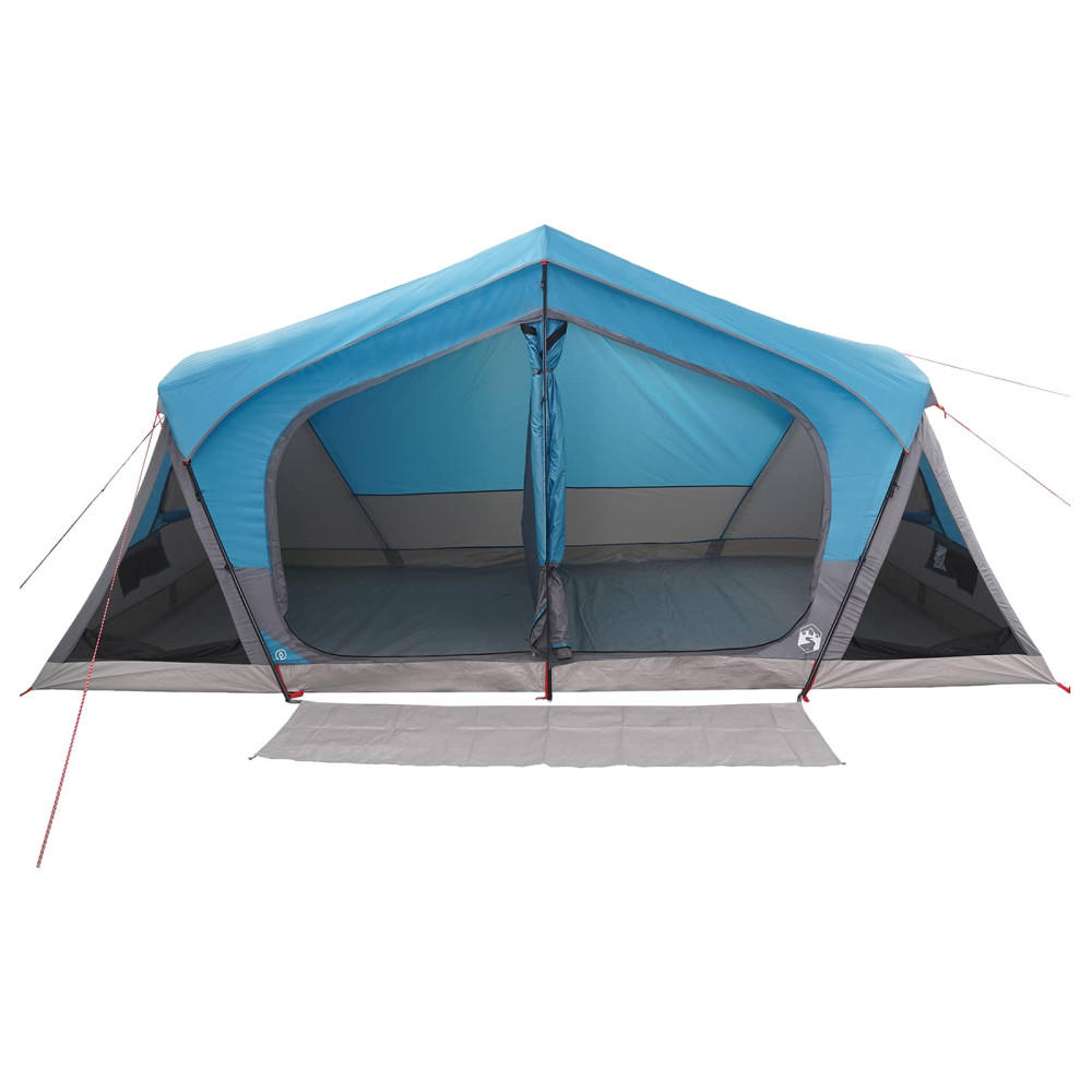 Produktbild för Stuga Tält med tak Blå 480 x 273 x 205 cm Polyester och Stål