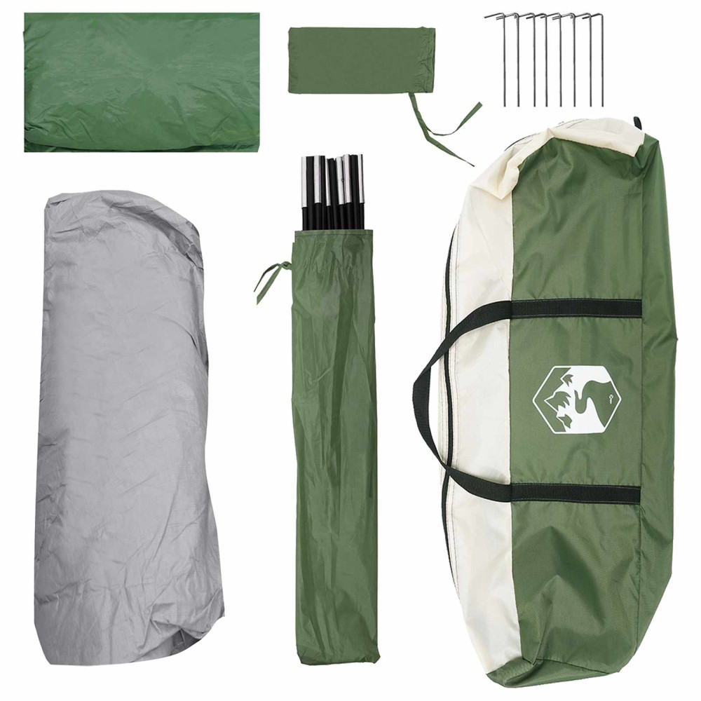 Produktbild för Instant Tält med tak Grön 305 x 215 x 140 cm Polyester och Stål