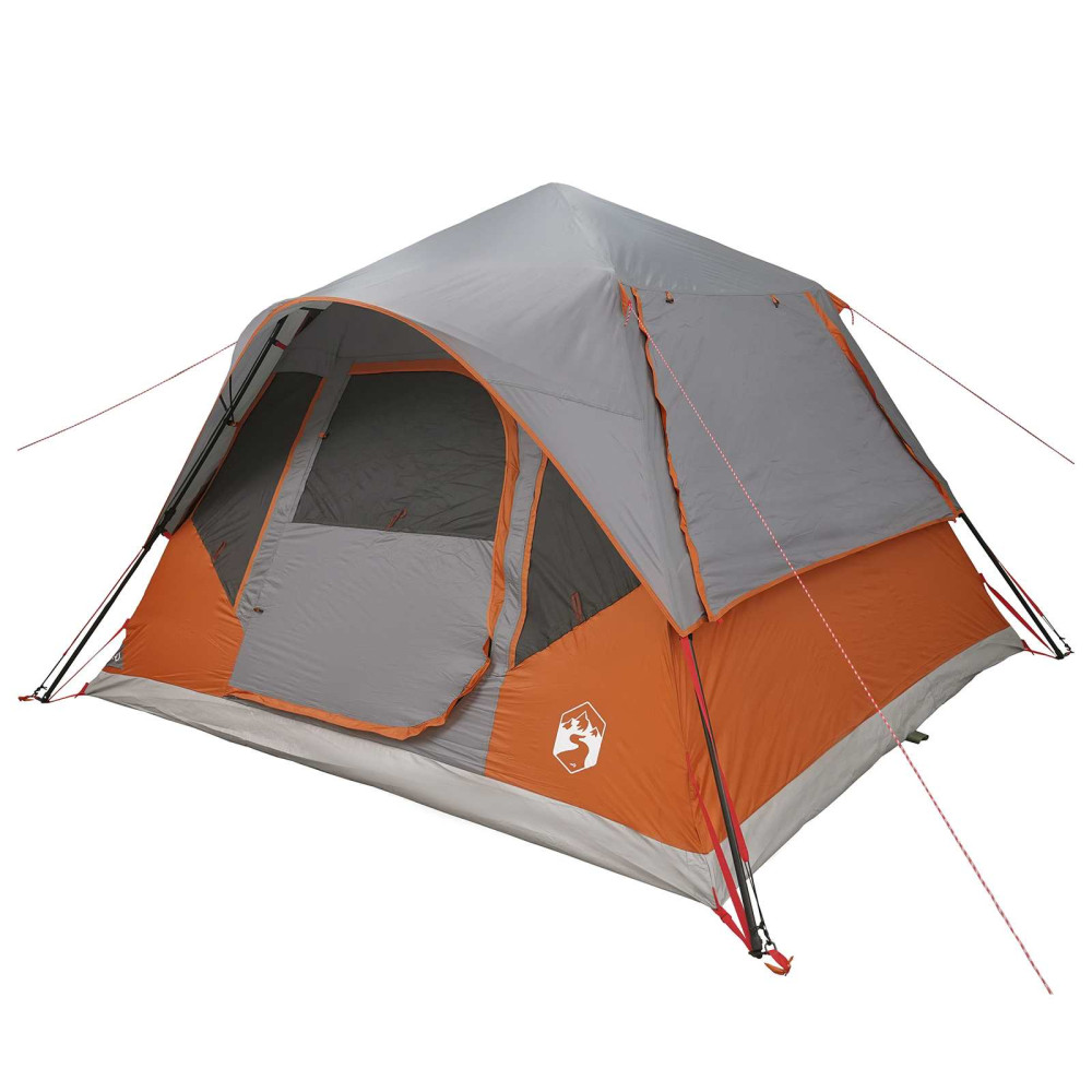 Produktbild för Instant Tält med tak Grå och orange 305 x 275 x 190 cm